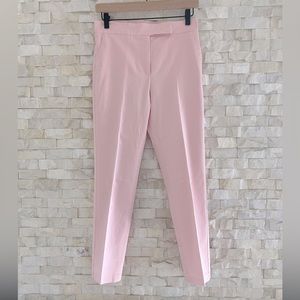 New Max Mara soft pink soft, smooth cotton stretch trouser